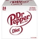 image 5 of Diet Dr Pepper Soda, 12 fl oz cans, 24 pack