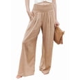 thumbnail image 1 of Pantalones Palazzo de para Mujer Color Caqui M, 1 of 8