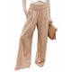 thumbnail image 1 of Pantalones Palazzo de para Mujer Color Caqui M, 1 of 8