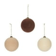 thumbnail image 1 of Fraiche Flocked Ornaments 18-Pack, 1 of 9
