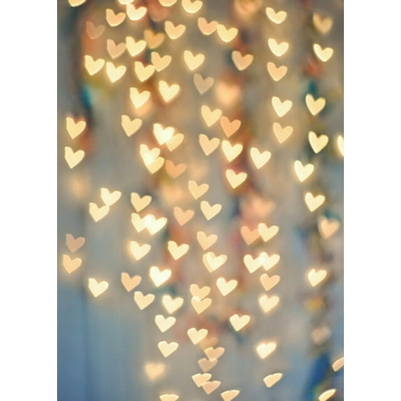 Photography Background 3X5Ft, Dreamlike Glitter Haloes Vinyl Backdrop for Studio Props, Wedding Party Photo Booth, 1X 3D Photography Studio Backdrop