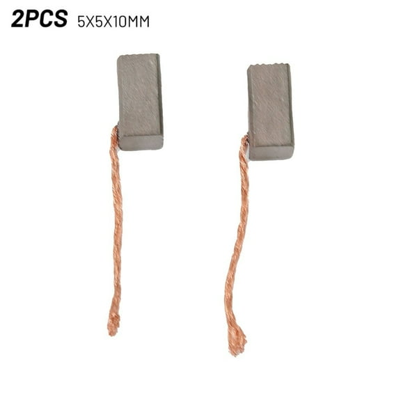 2Pcs Motor Carbon Brushes Carbon 5x5x10 Mm For Wiper/Climate/Auxiliary Water Pump Garden Electric Tools Accessories Replacement