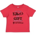 thumbnail image 3 of Inktastic Im Your Fathers Day Gift Mom Says Youre Welcome in Pink Boys or Girls Baby T-Shirt, 3 of 5