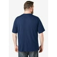 thumbnail image 2 of Boulder Creek By Kingsize Men's Big & Tall  Heavyweight Pocket V-Neck Tee, 2 of 5