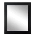 thumbnail image 1 of American Made Mat Noir Encadré Miroir Mural 27 x 32 Po. BM002M, 1 of 1