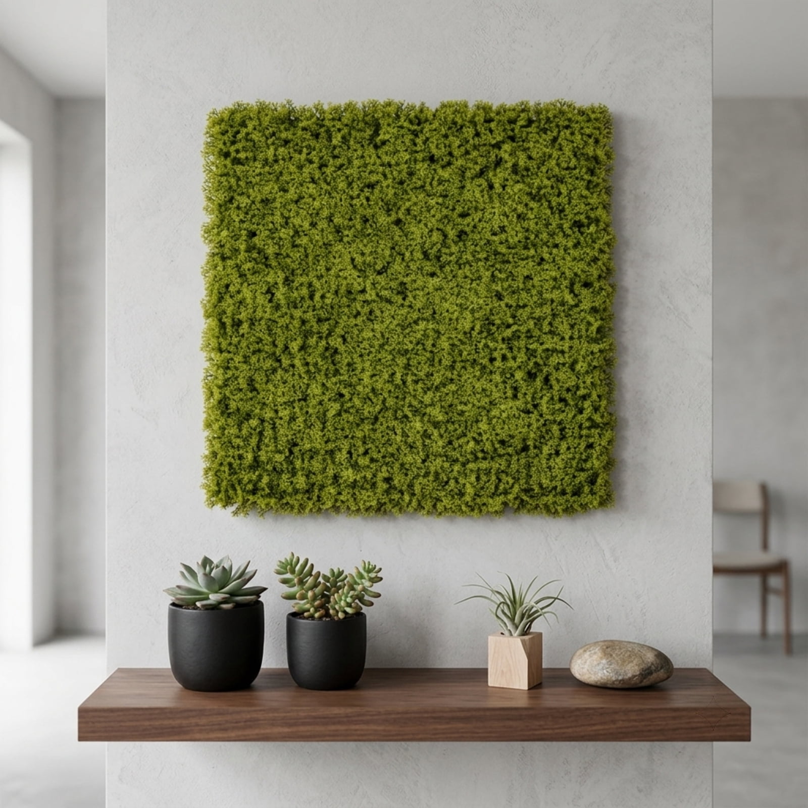 Vebreda Artificial Plant Decor, 12 Pieces 20 x 20 inches Artificial Grass Wall Panels for Garden Yard Balcony, Lush and Lifelike Artificial Hedge