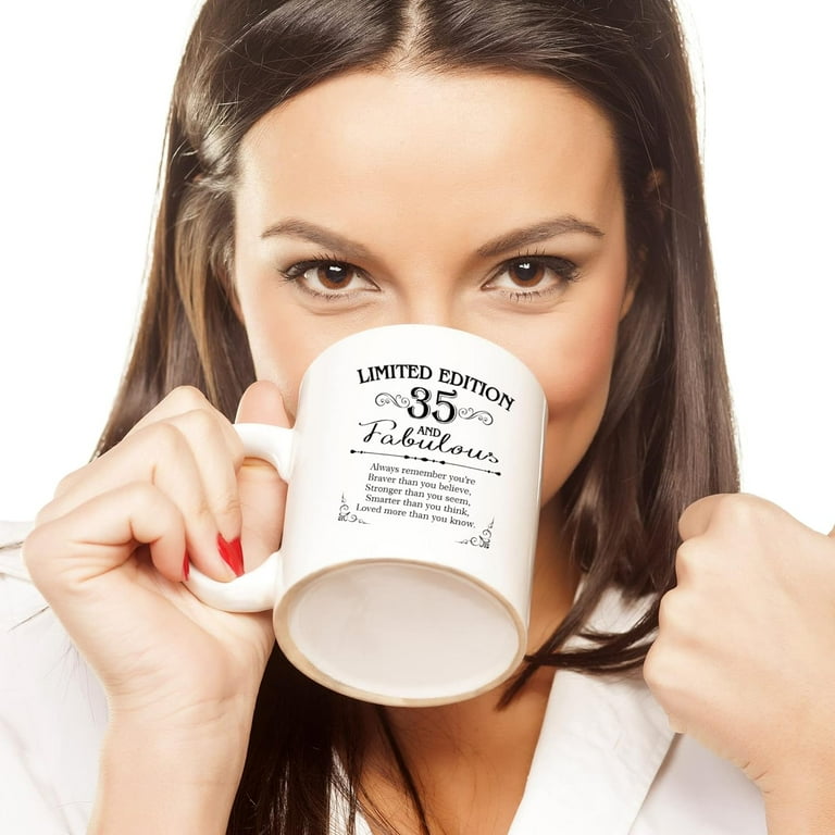 35th Birthday Gifts for Women Men - 11 oz Coffee Mug - 35 Year Old Present  Ideas for Son Daughter Grandson Granddaughter Brother Sister Friend (35th  Birthday Gift) - Walmart.com