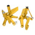 thumbnail image 2 of For Kawasaki Ninja 400 Motorcycle Accessories CNC Aluminum Alloy Rearset Footrest Pegs(Gold), 2 of 8