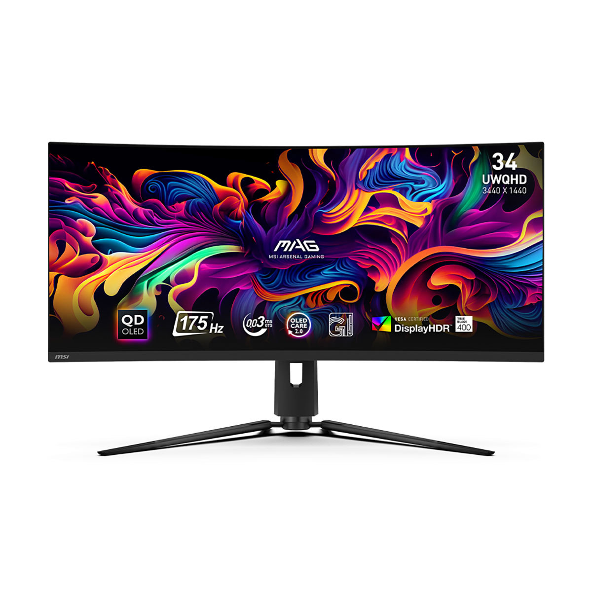MSI MAG 321CUP QD-OLED 32" Class 4K UHD - 16:9 - Black - Gaming OLED Monitor