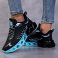 thumbnail image 3 of Women's Breathable Running Footwear, Cushioned Blade Sole Athletic Shoes for Gym Workout, 3 of 8