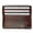 Burgundy, variant on Eel Skin Soft Leather Credit Card Holder E 170