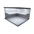 thumbnail image 3 of Caja de exhibición de modelos de autos con base protectora transparente para manualidades con LED para 2 capas, 3 of 9