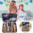 thumbnail image 3 of Easter Scene And Cross,He Is Risen Decor,Precious Moments Nativity Set,4×2inch Mini Easter Scene Set In Tin Box,Handcrafted Pocket Size Gift Tin, Resin Easter Sets & Figures For Home Gifts Decor (A), 3 of 8
