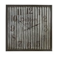 thumbnail image 2 of Galvanized Clock, 2 of 4