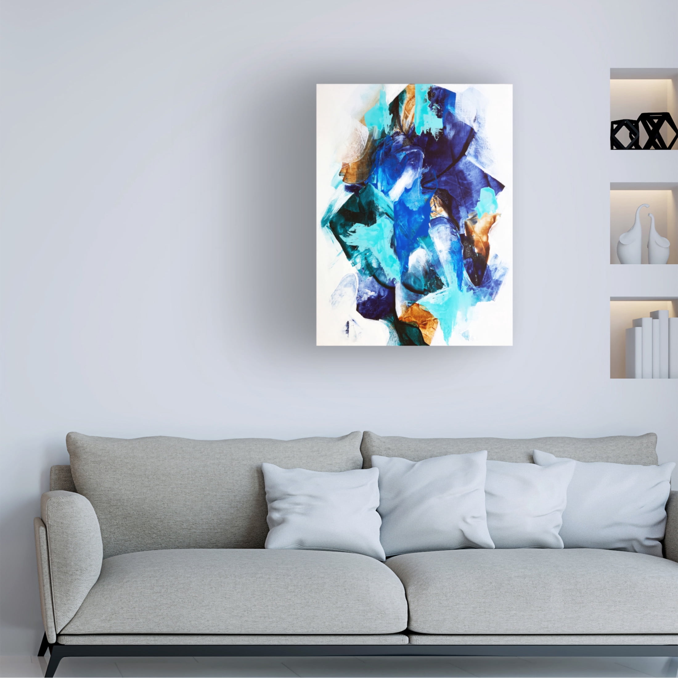 Trademark Fine Art Alyson Storms  Synthesis Canvas Wall Art