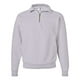 thumbnail image 1 of Jerzees NuBlend Sudadera con cremallera de 1/4 con cuello de cadete Ash Grey Small Jerzees 4528MR, 1 of 1