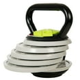 thumbnail image 4 of GoZone 5lb-40lb Adjustable Kettlebell – Black/Grey/Green, 4 of 6
