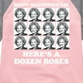 thumbnail image 3 of Golden Girls - Dozen Roses Updated - Toddler And Youth Girls Raglan Graphic T-Shirt, 3 of 5