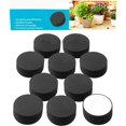 thumbnail image 1 of Juego de 20 soportes para macetas extra resistentes y almohadillas para orejas adhesivas, protegen plantas saludables, fuertes e invisibles, para macetas pequeñas y grandes, estabilidad, 1 of 4