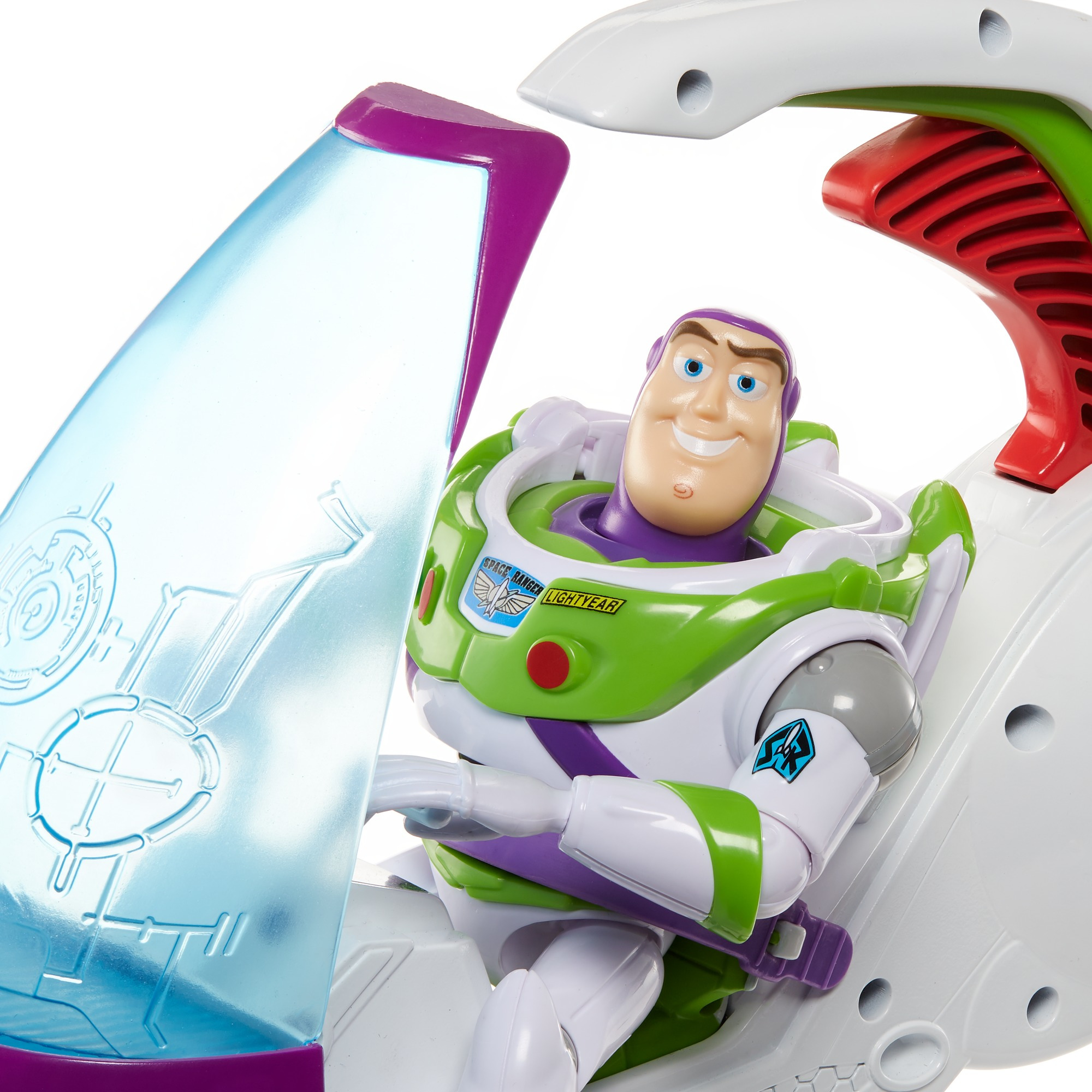 Disney Pixar Toy Story Galaxy Explorer Spacecraft Toy Vehicle For 4 Year Olds & Up - image 4 of 6