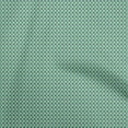 thumbnail image 1 of oneOone Cotton Silk Dark Green Fabric Asian Ikat Sewing Craft Projects Fabric Prints By Yard 42 Inch Wide, 1 of 4