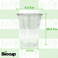thumbnail image 2 of Vasos PET Biocup 12 Oz – Paquete con 50 Piezas | Vasos Reciclables, Resistentes y Apilables para Bebidas Frías | Ideales para Eventos, Negocios y Hogar (VTP12), 2 of 3