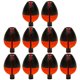 thumbnail image 3 of 10 Uds. Bobbers Pesca Ajustables Boya para Pescar Accesorios (L) Naranja, 3 of 6