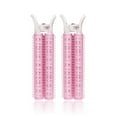 thumbnail image 1 of Clips Moelleux de Racine de Cheveux Franges Coiffure Épingles à Cheveux Paresseux Femmes Bouclés Tube Portable Voyage Rouleaux de Bigoudis Lavables 2PCS Rose, 1 of 8