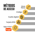 thumbnail image 3 of Cerradura Inteligente "B110" / 5 Métodos de acceso/Huella, Llave, APP/WiFi/Seguridad Extra/Español DAXXON B110, 3 of 8