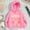 Pink, variant on NAISIBABY Girls Sweatshirts, Casual Cute Prints Long Sleeve Fall Winter Hoodie Black 4T