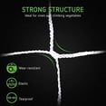 thumbnail image 2 of Easy to Install and Adjust, Space Saving Design, 1.67m x 10m Blanc Trellis, Reduces Damage from Pests, Reusable and Versatile, Heavy-Duty Nylon String Net, 2 of 5
