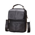 thumbnail image 1 of Bolso bandolera de piel para hombre, bandolera, color negro, 1 of 2