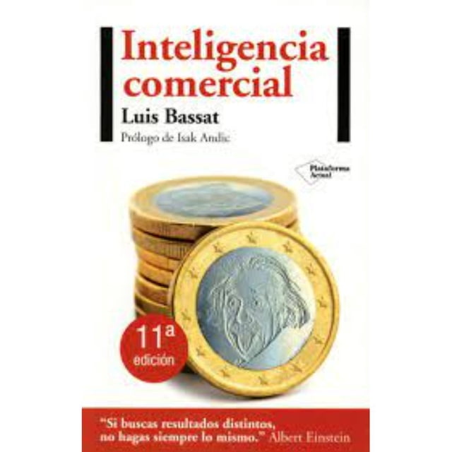 Libro Inteligencia Comercial Tapa Blanda, Autor Luis Bassat, Editorial Plataforma