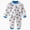 A26-Blue, variant on baby 6M-12Y Infant Kids Toddler Boys Girls Sleepwear Pajamas 2pcs Set Leisure Homewear Gift,3-6 Months