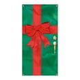 thumbnail image 7 of Dmlowu Christmas Decorations Door Cover - Merry Box Bowknot Christmas Door Cover, Christmas Tree Door Cover, 35x71 inch Christmas Door Covers Present for Holiday Party, 7 of 7