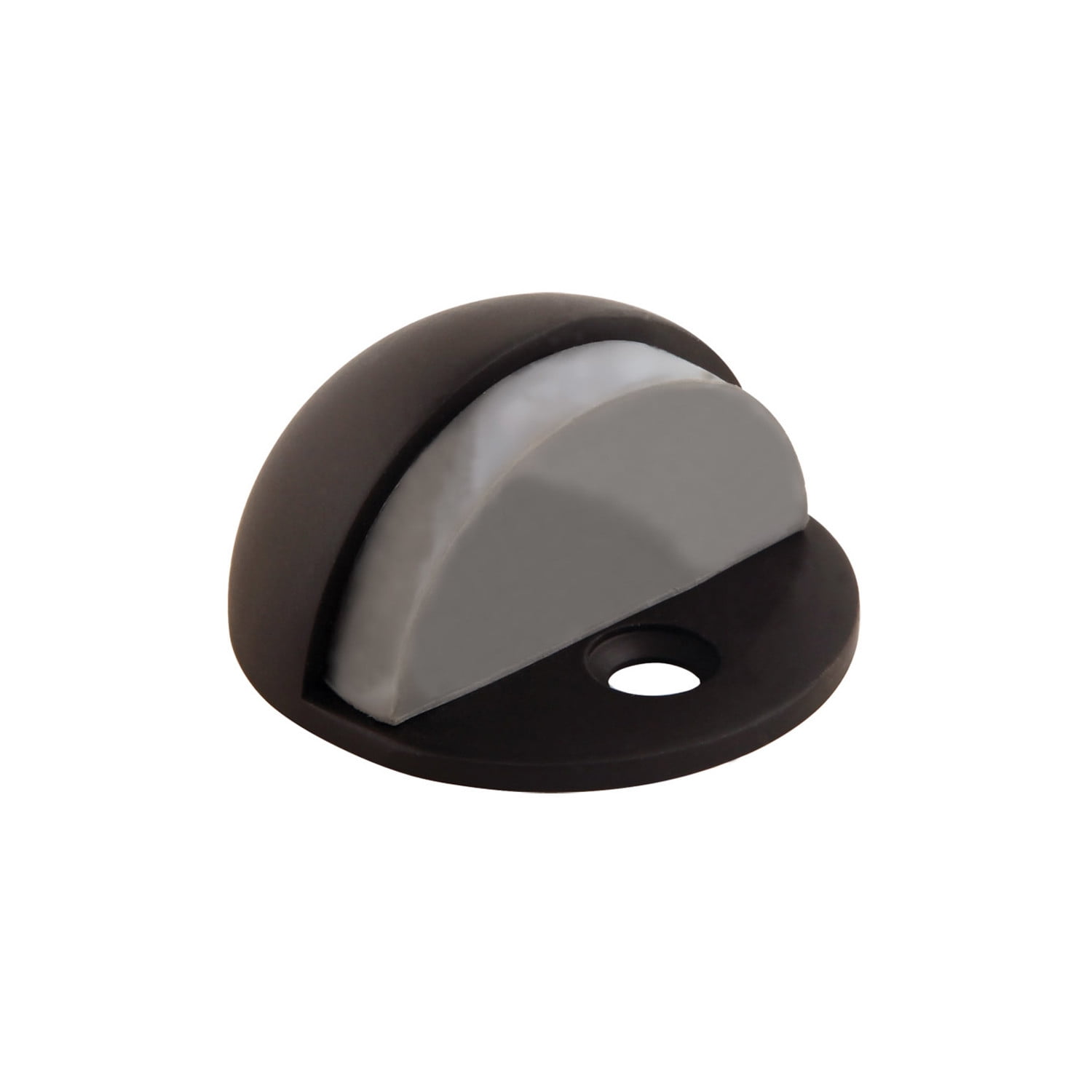 Design House Floor-Mounted Dome Door Stoppers with Rubber Tip, Oil Rubbed Bronze, 5 Pack