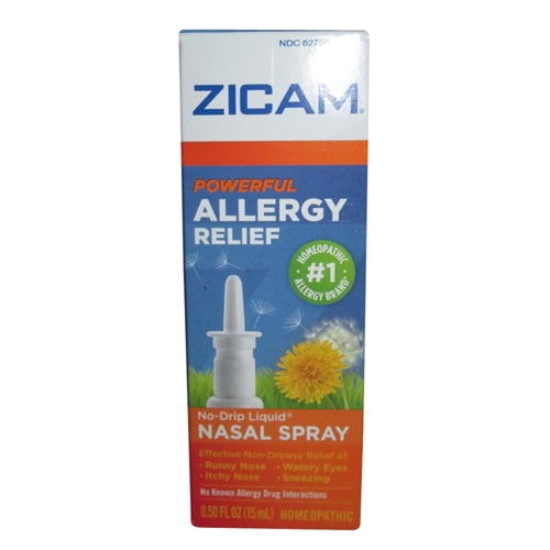 Zicam Powerful Allergy Relief NonDrowsy Liquid Nasal Spray, 0.5 Oz