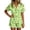 Q233 Green, variant on Angala Halloween Pajamas Women Graphic Pjs Outfits Womens Short Pajamas Set