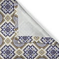 thumbnail image 4 of Ambesonne Vintage Window Valance, Victorian Geometric, 54" X 18", Earth Yellow and Dark Blue, 4 of 5