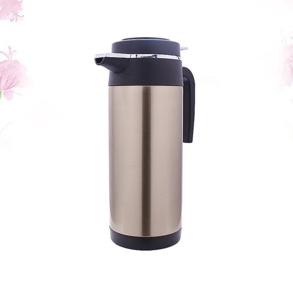 OUNONA Black Car Tea Kettle with Handle for Boiling Water, and Portable, 1 Piece