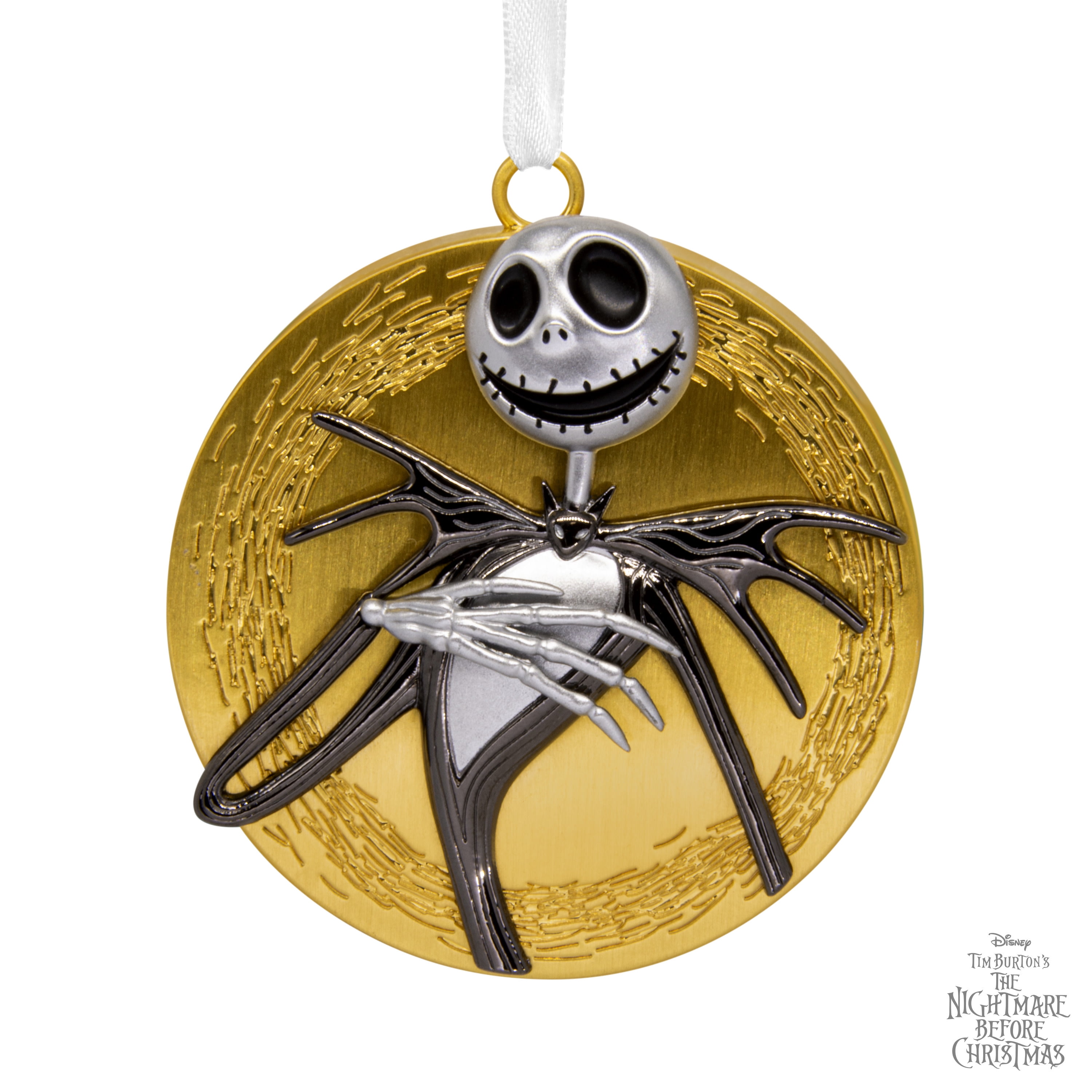 Hallmark Ornament Premium Metal Nightmare Before Christmas, 1 Count