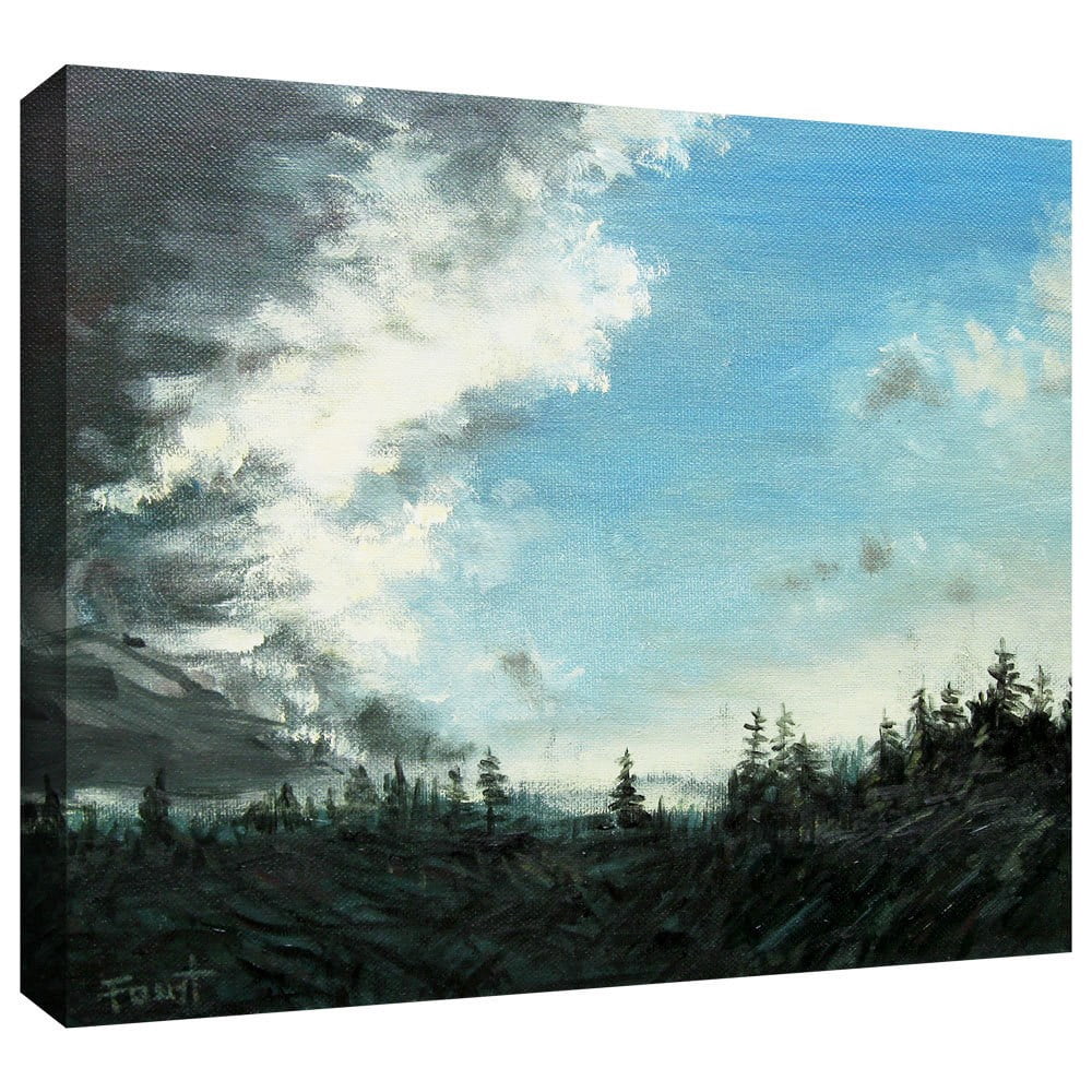 ArtWall Gene Foust "Gloom" Gallery-Wrapped Canvas Art