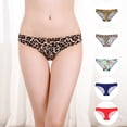 thumbnail image 2 of Bragas de encaje sexys para mujer, ropa interior fina y transpirable de verano, calzoncillos femeninos de tiro bajo, calzoncillos de satén de seda, lencería suave y cómoda, 2 of 5