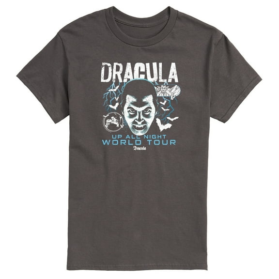 Classic Monsters - Dracula - Men's Short Sleeve Graphic T-shirt