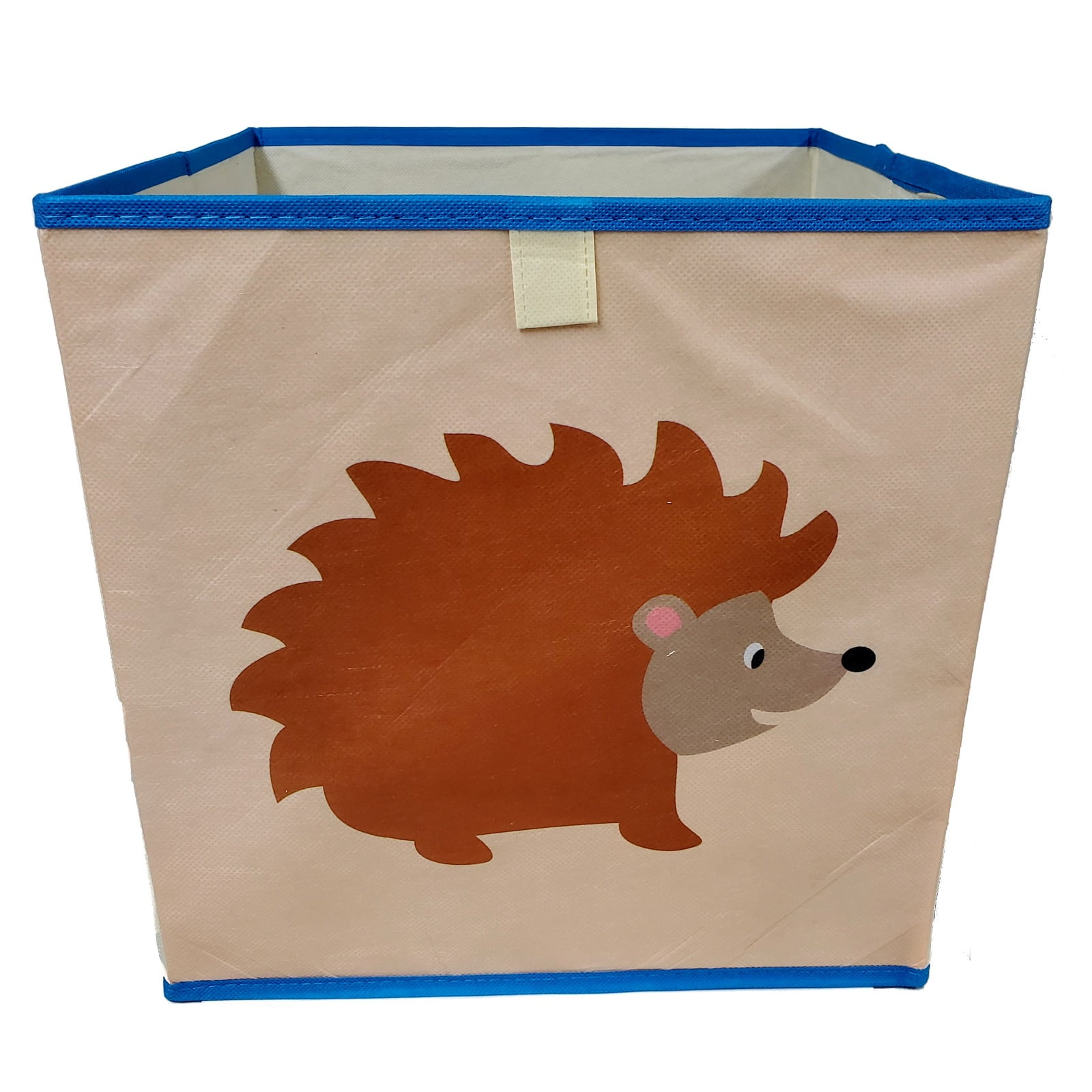 Hedgehog Kids Foldable Storage Box Basket Bin 12.6 x 12.6 x 11.8 Inches