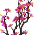 thumbnail image 6 of Unique Bargains 1pcs Fish Tank Aquarium Decorations Plants 12.80" Plants for Aquarium Decor White Purple, 6 of 6