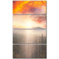 thumbnail image 2 of Saguaro Cactus At Colorful Sunset - Oversized Landscape Canvas Art, 2 of 3