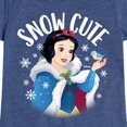thumbnail image 3 of Disney Princess - Snow Cute - Youth Girls Short Sleeve T-Shirt, 3 of 5