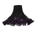 thumbnail image 1 of Salón De Baile Flamenco Baile De Vals Falda De Columpio Grande Traje Moderno Con Lentejuelas Púrpura Sunnimix Vestido de baile latino, 1 of 8