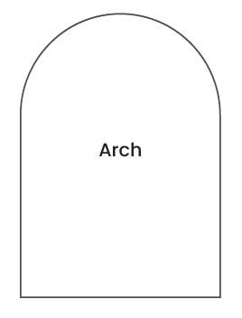 5x7 Arch Card
